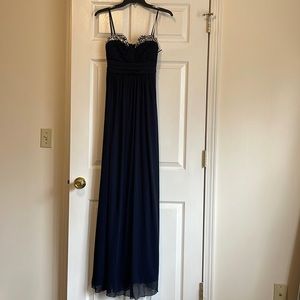 Strapless Dark Navy dress